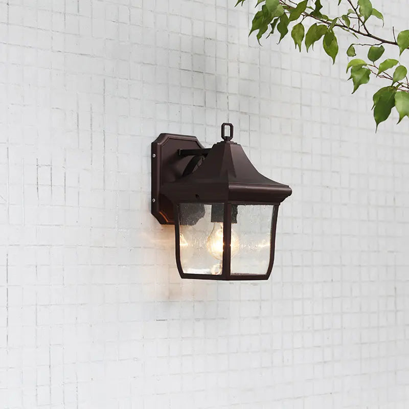 Fyra Square Lantern Outdoor Wall Light | Celestre