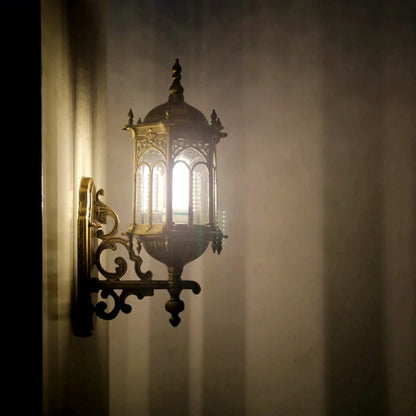 Ivri Gothic Outdoor Wall Lantern | Celestre