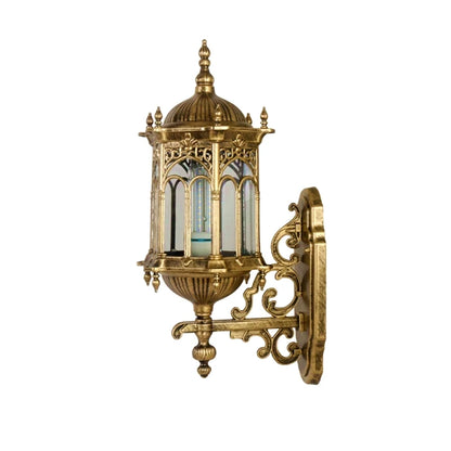 Ivri Gothic Outdoor Wall Lantern | Celestre