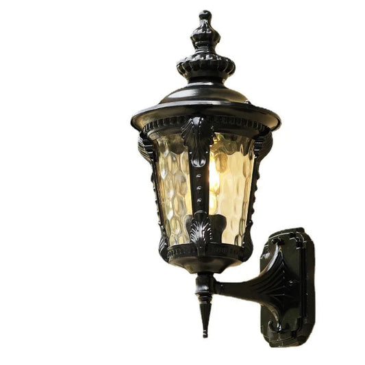 Jira Lantern Scrollwork Outdoor Wall Light | Celestre