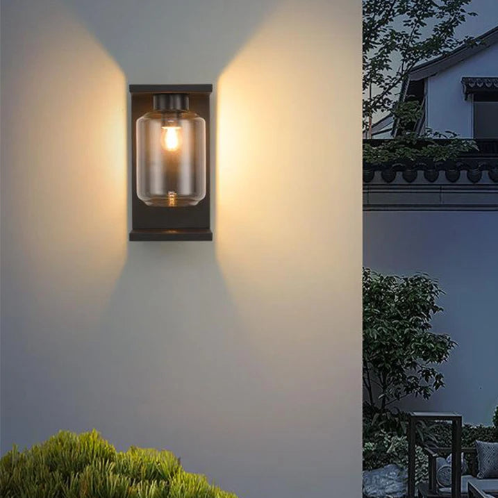 Seya Jar Outdoor Wall Light | Celestre