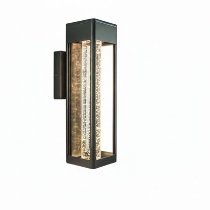 Kesa Tube Seeded Exterior Wall Light | Celestre