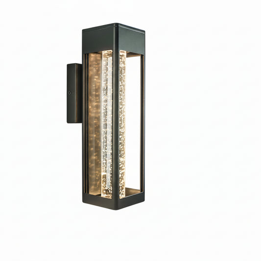 Kesa Tube Seeded Exterior Wall Light | Celestre