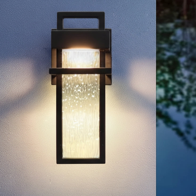 Havo Linear Raindrop Outdoor Wall Light | Celestre