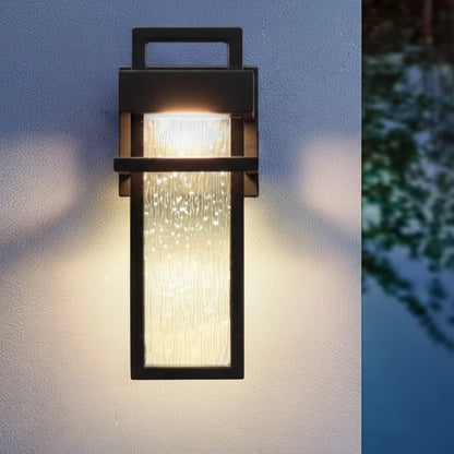 Havo Linear Raindrop Outdoor Wall Light | Celestre