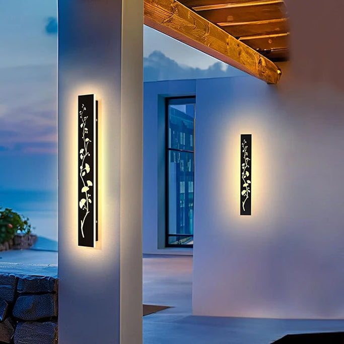 Leyi Linear Strip Outdoor Wall Light | Celestre