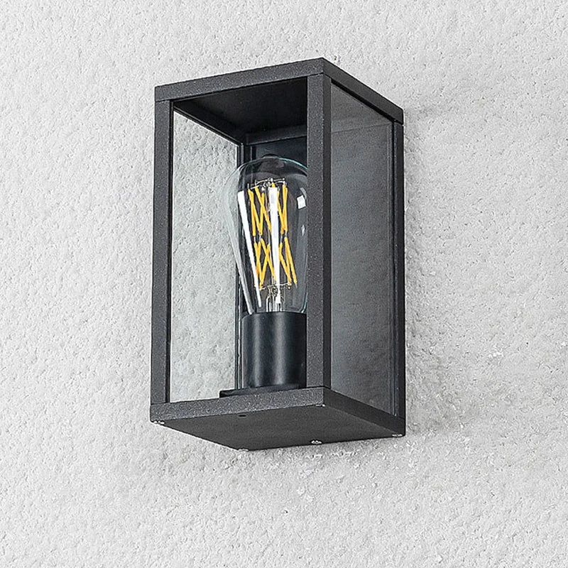 Axel Rectangular Box Outdoor Wall Light | Celestre