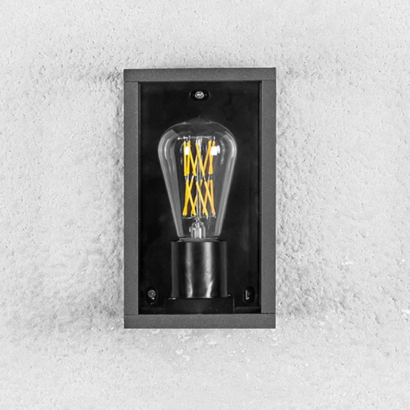 Axel Rectangular Box Outdoor Wall Light | Celestre