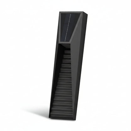 Voni Slatted Outdoor Solar Wall Light | Celestre