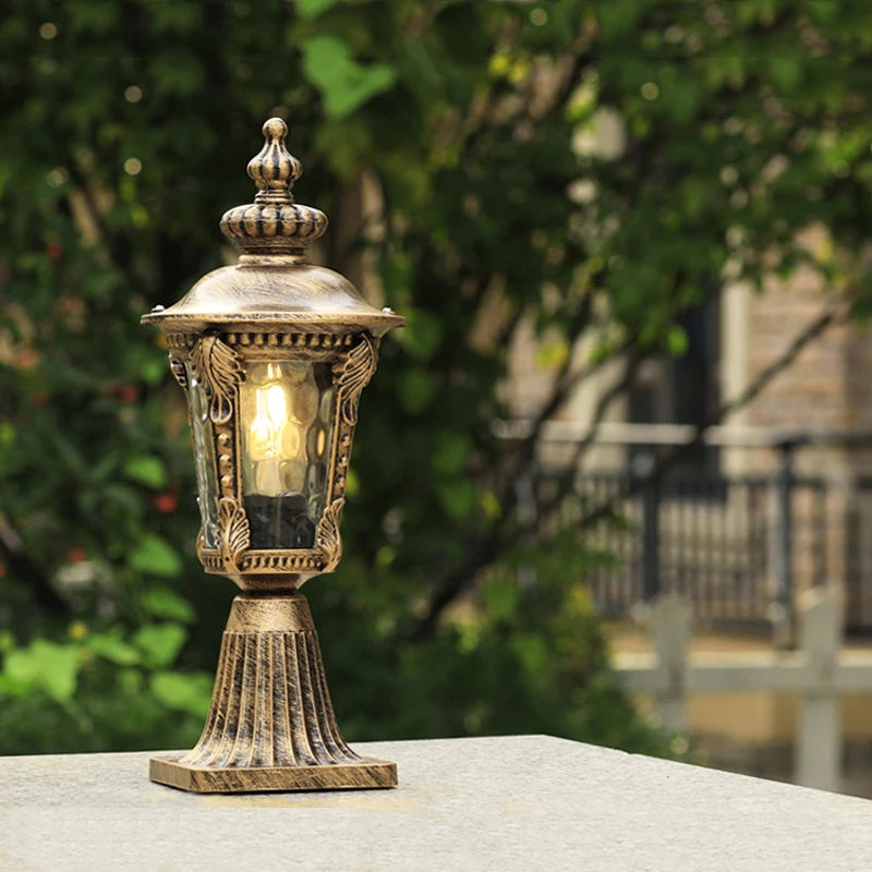 Lino Lantern Ripple Pillar Light | Celestre