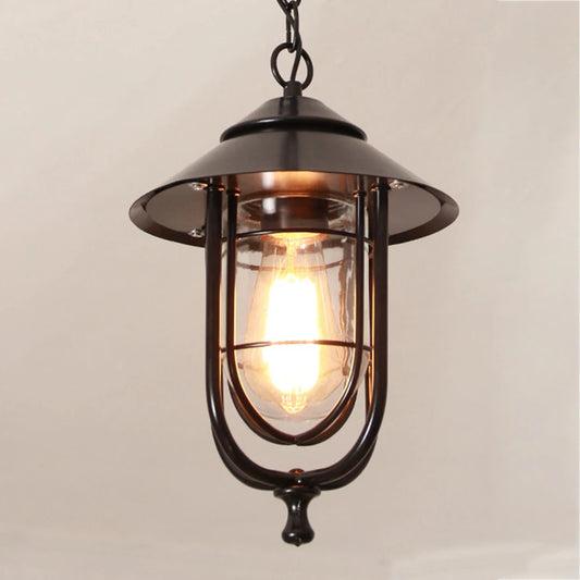 Bave Nautical Cage Outdoor Pendant Light | Celestre