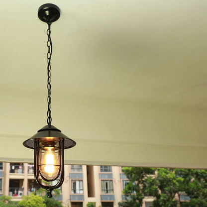 Bave Nautical Cage Outdoor Pendant Light | Celestre
