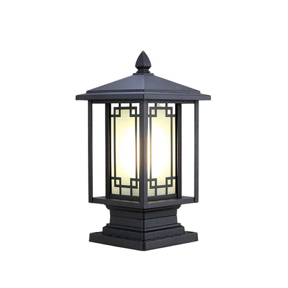 Sexin Rectangular Lantern Pillar Light | Celestre