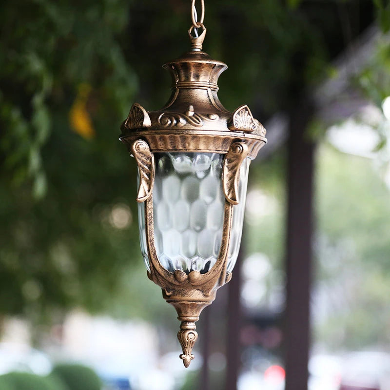 Evol Lantern Urn Outdoor Pendant Light Bronze | Celestre