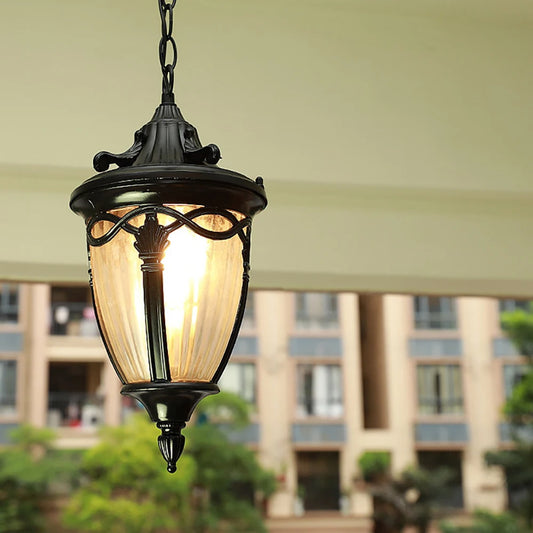 Peri Acorn Style Outdoor Pendant Light | Celestre