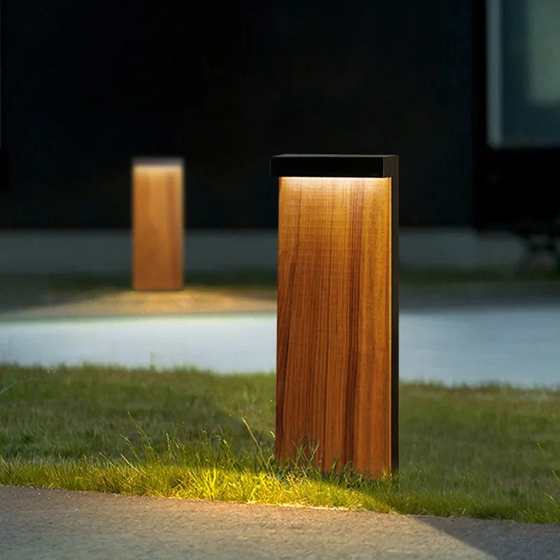 Aqil Rectangular LED Bollard Light | Celestre
