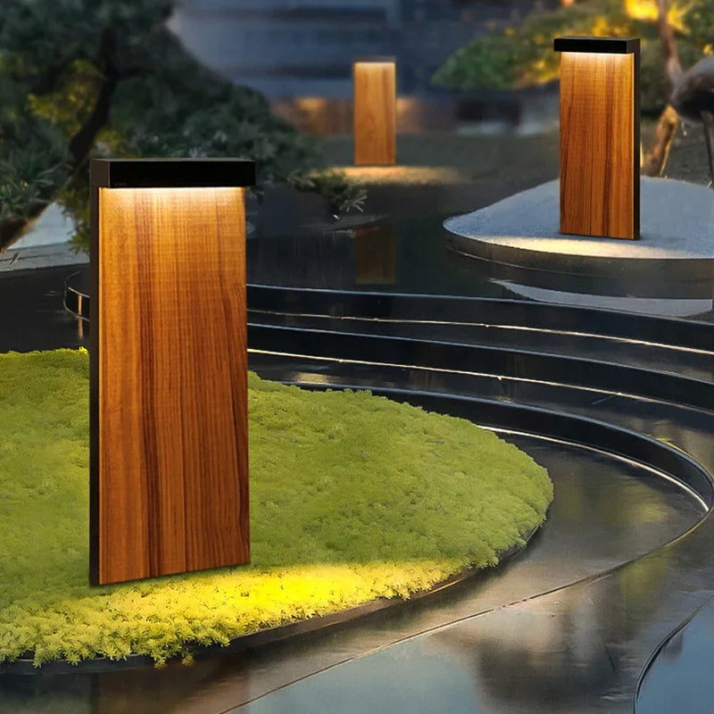 Aqil Rectangular LED Bollard Light | Celestre