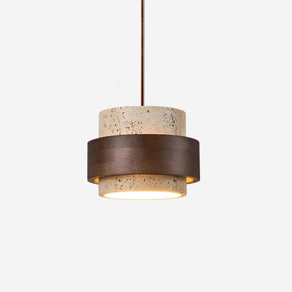 Velora Travertine Pendant Light 1 Head | Celestre