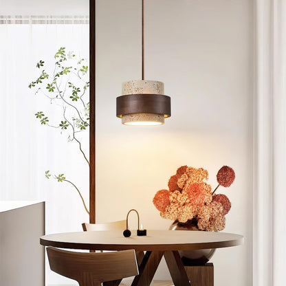 Velora Travertine Pendant Light | Celestre