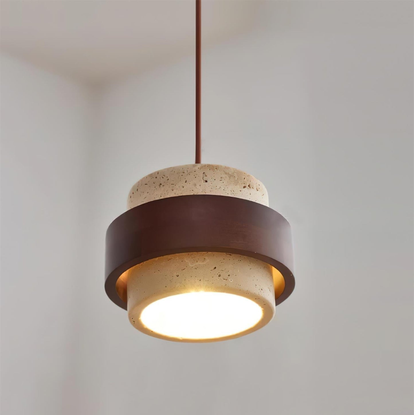 Velora Travertine Pendant Light | Celestre