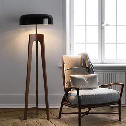 Mery Trestle Floor Lamp Walnut | Celestre