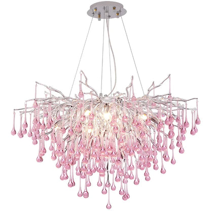 Lune Drop Crystal Chandelier | Celestre