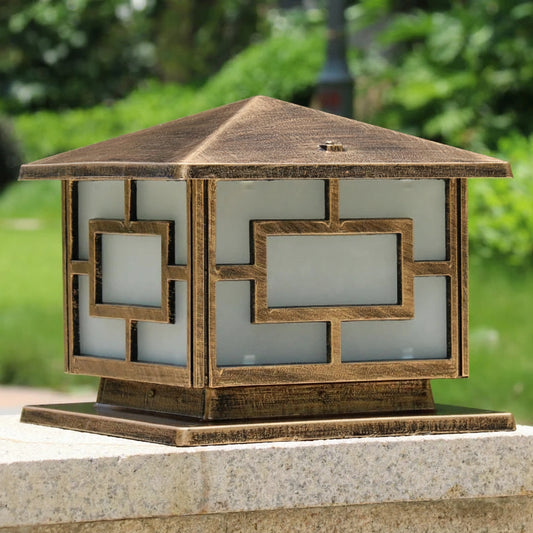Emmi Pagoda Style Pillar Light Bronze | Celestre