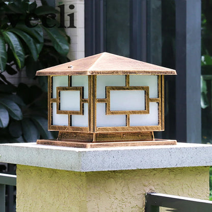 Emmi Pagoda Style Pillar Light | Celestre