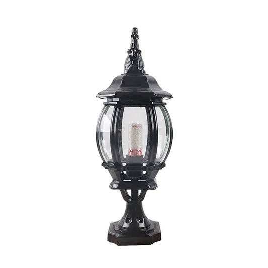 Myno Lantern Globe Pillar Light | Celestre