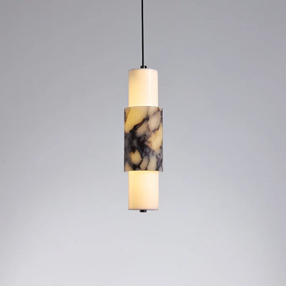 Jiri Tubular Marble Pendant Light | Celestre