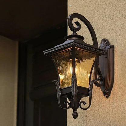 Lenu Retro Outdoor Wall Lantern H 78 cm | Celestre