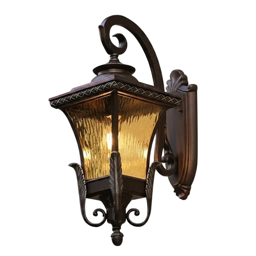 Lenu Retro Outdoor Wall Lantern | Celestre