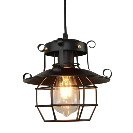 Kylo Cage Lantern Pendant Light | Celestre