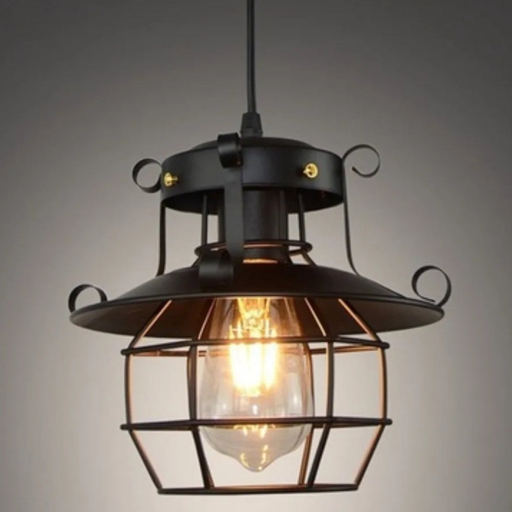 Kylo Cage Lantern Pendant Light | Celestre