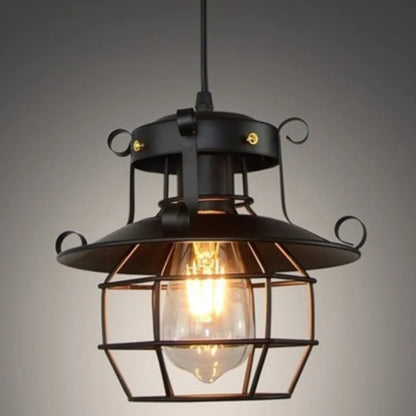 Kylo Cage Lantern Pendant Light | Celestre