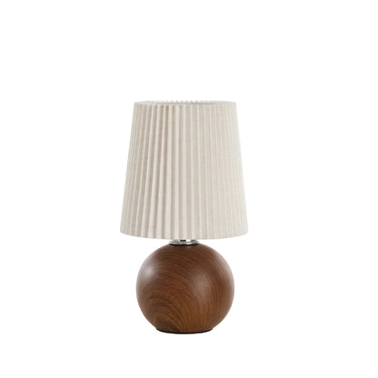 Jiro Round Pleated Table Lamp | Celestre