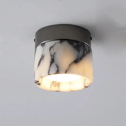 Fern Drum Marble Ceiling Light | Celestre