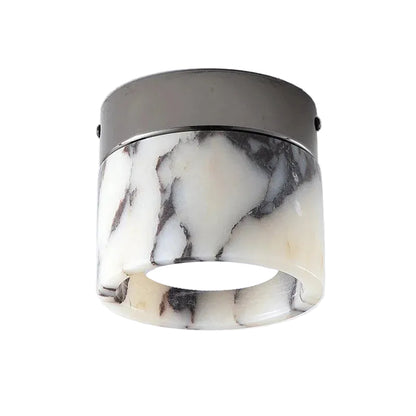 Fern Drum Marble Ceiling Light | Celestre