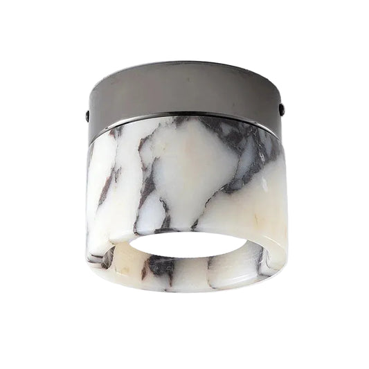 Fern Drum Marble Ceiling Light | Celestre
