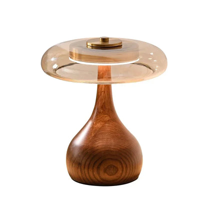 Sora Retro Wooden Table Lamp | Celestre