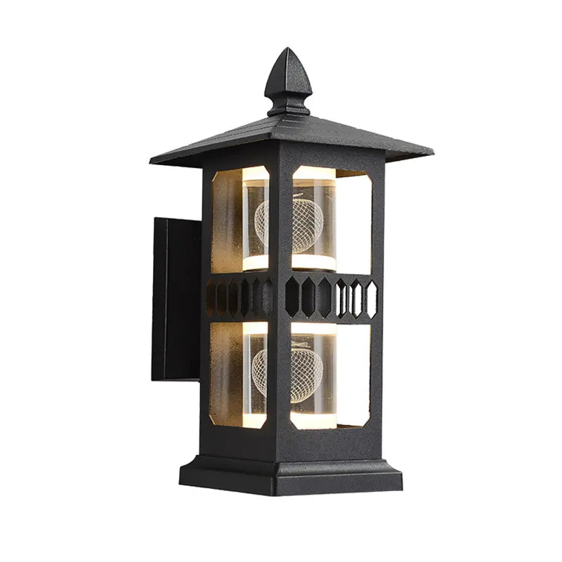 Fric Pagoda Lantern Outdoor Wall Light | Celestre
