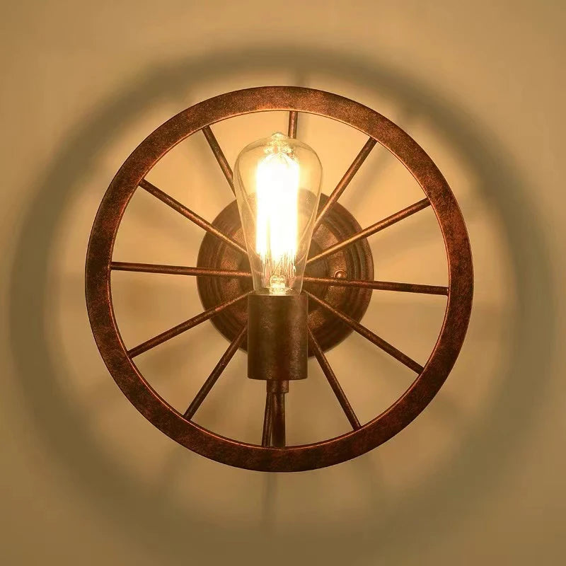 Luro Wheel Wall Light | Celestre