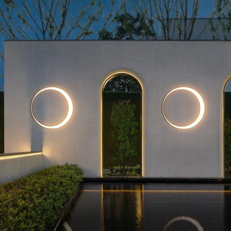 Wiro Moon Outdoor Wall Light | Celestre