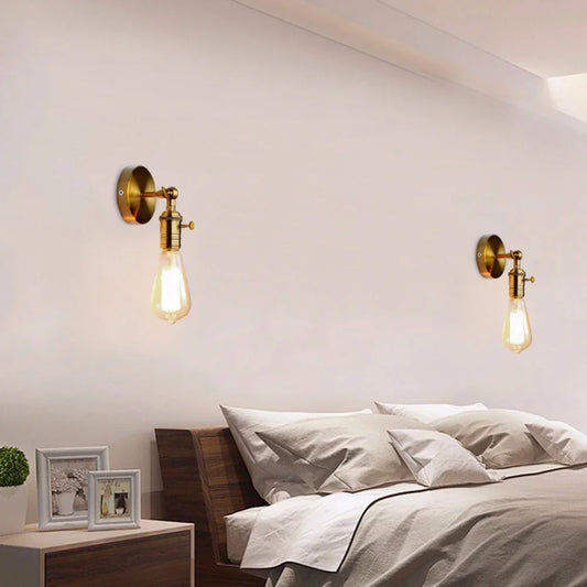 Gavo Industrial Vintage Swing Arm Wall Light | Celestre
