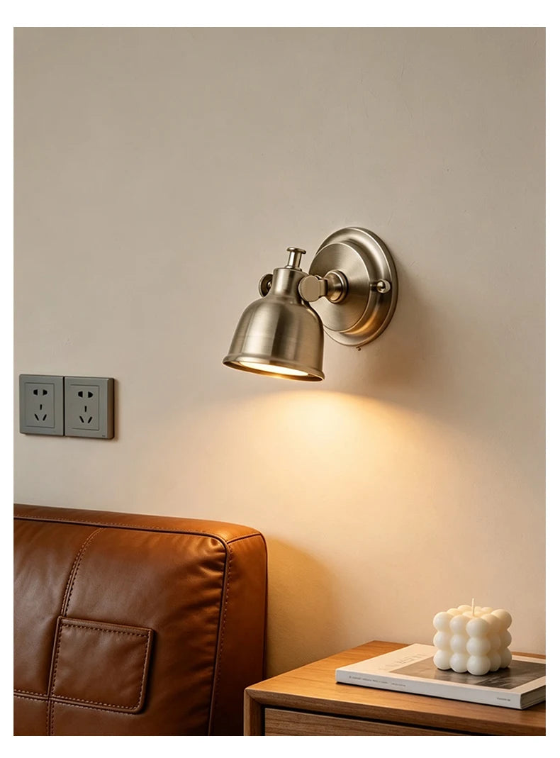Kivra Minimalist Adjustable Spotlight Wall Light | Celestre