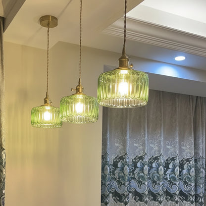 Melin Fluted Cylindrical Pendant light | Celestre