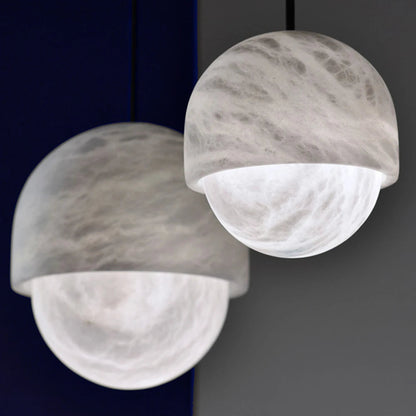 Nuvi Alabaster Globe Pendant Light | Celestre