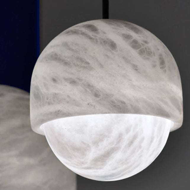 Nuvi Alabaster Globe Pendant Light | Celestre