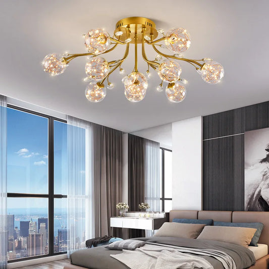Avar Sputnik Fairy Globes Ceiling Light | Celestre