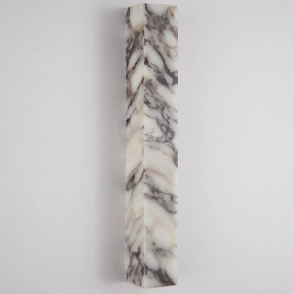 Arli Marble Long Cuboid Wall Light | Celestre